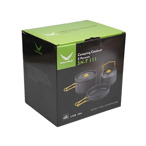 خرید ست ظروف سه نفره اسنوهاک مدل SN-T111 ارزان