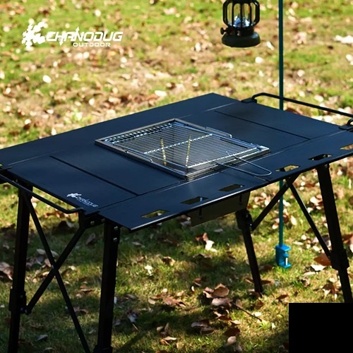 خرید میز تاشو کمپینگ چند منظوره آلومینیومی چانوداگ ارزان