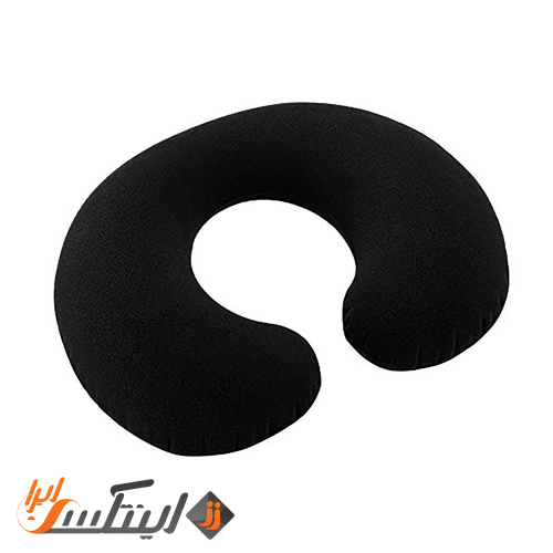 خرید بالش بادی گردنی مشکی برند Travel Pillow