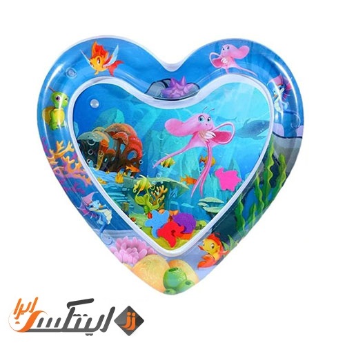 خرید واترمت کودک قلب طرح آکواریوم ارزان