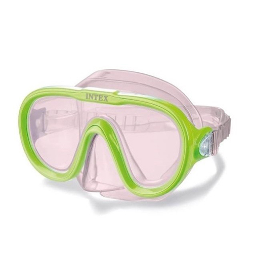 خرید ماسک شنا بالای 8 سال سبز اینتکس ارزان