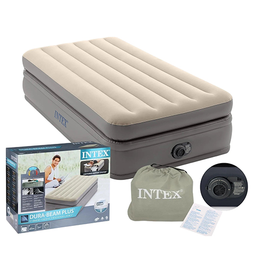 خرید تخت بادی یک نفره Prime Comfort Elevated Airbed اینتکس حرفه ای جدید