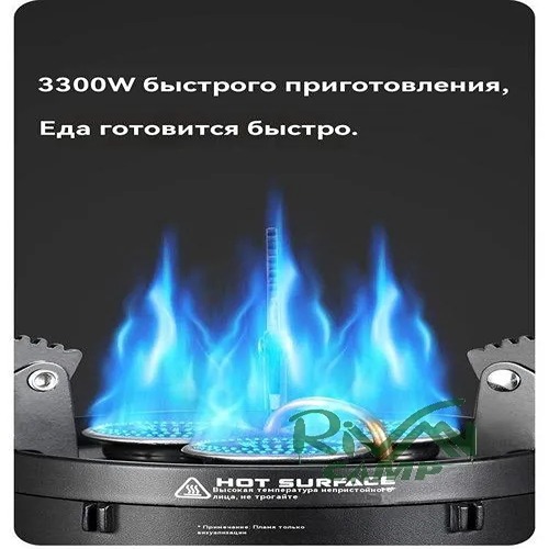 خرید سرشعله سفری کمپینگ 3 شعله نیچرهایک ارزان