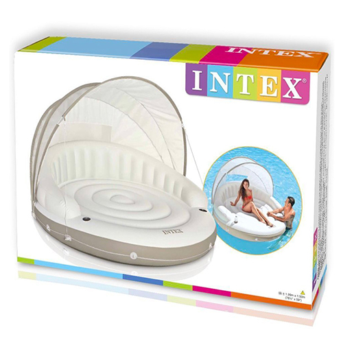 خرید تشک بادی روی آب سایبان دار اینتکس مدل Intex 58292 | اینتکس ایران