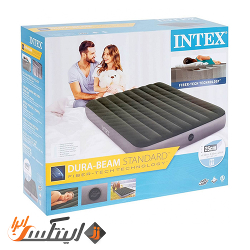 تشک بادی دونفره با پمپ داخلی Intex 64762 ارزان | اینتکس ایران