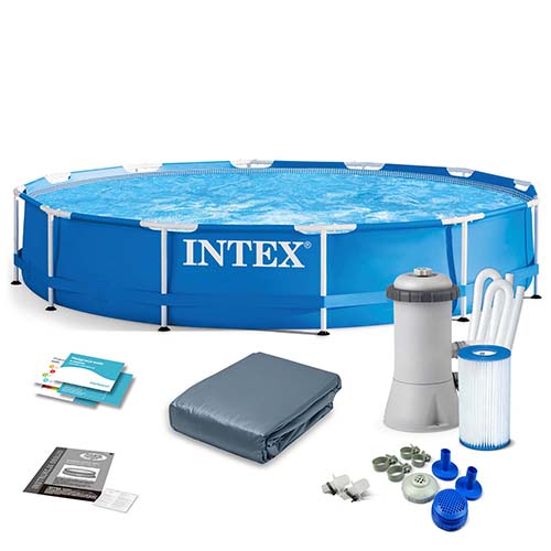 استخر پیش ساخته اینتکس با پمپ تصفیه Intex 28212 | فروشگاه اینتکس ایران