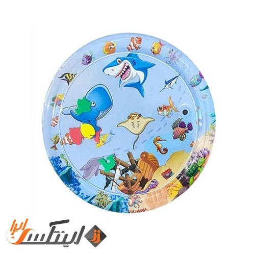 خرید واترمت کودک گرد طرح موجودات زیر دریا ارزان