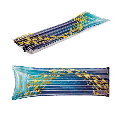 خرید تشک بادی روی آب تکنفره اینتکس مواج طرح ماهی ارزان