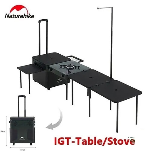 خرید جعبه آشپزخانه سفری و سینک سیار نیچرهایک ارزان