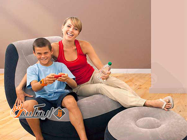 آشنایی با سه مدل مبل بادی زیرپایی دار