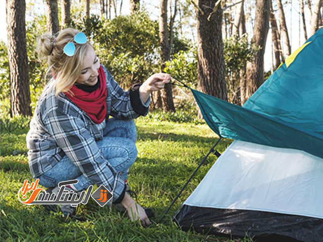 بدنه توری چادر مسافرتی