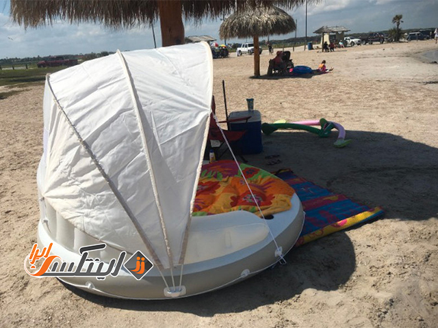 شناور بادی حرفه ای سایبان دار