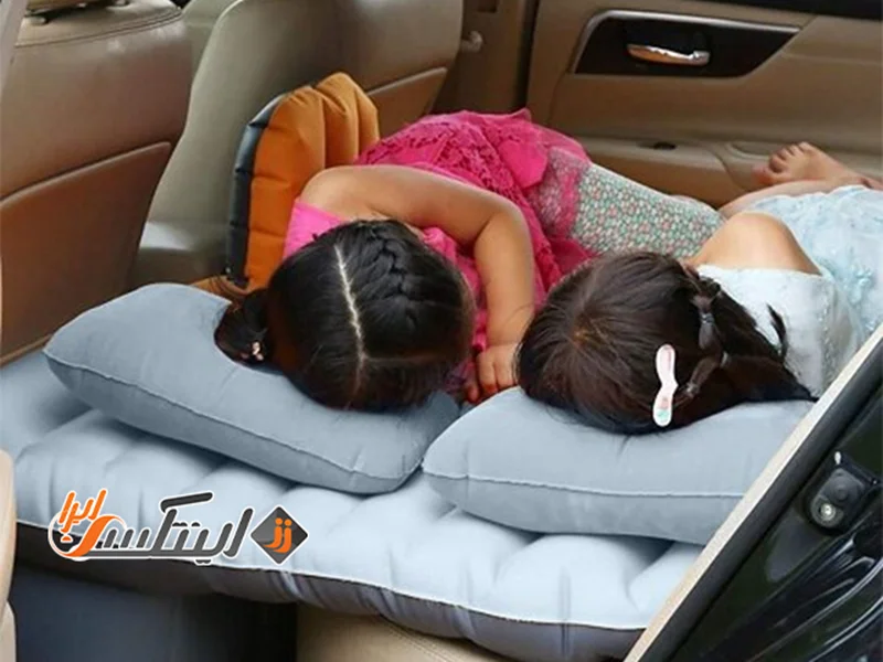 تشک خواب همراه داخل ماشین
