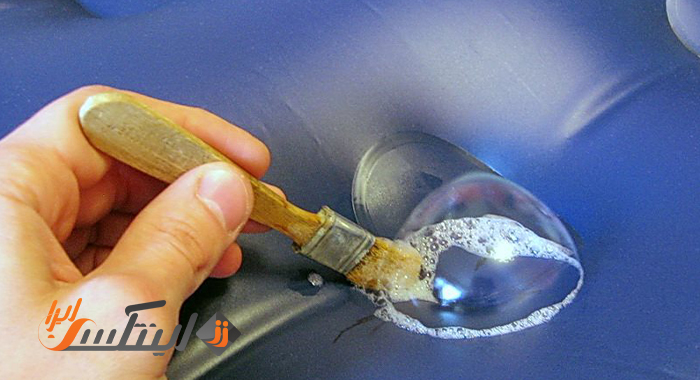 نحوه چسباندن سوراخ استخر بادی