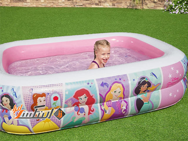 استخر بادی کودک با دیواره محکم