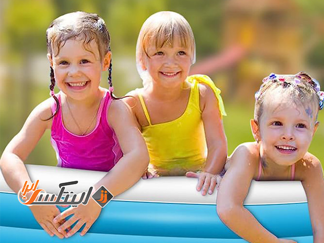 شادی تابستان با استخر بادی