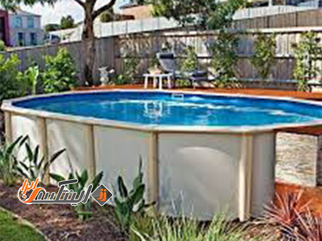 نصب استخر پیش ساخته در باغ