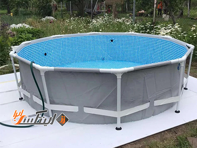 استخر پیش ساخته برزنتی سایز کوچک