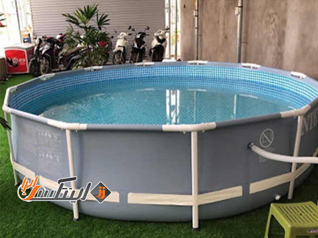 استفاده از استخر پیش ساخته کمجا