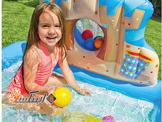 روش استفاده از چسب استخر بادی