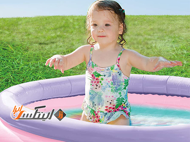داشتن استخر بادی برای کودکان در فضای باز