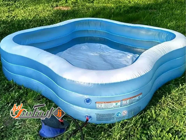 استخر بادی با پمپ باد