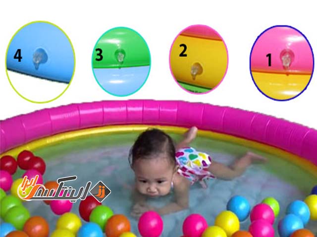 خرید 4 مدل استخر بادی دیوار حلقه ای
