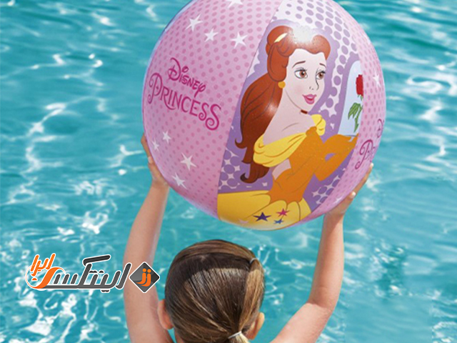 توپ بادی کودک در استخر