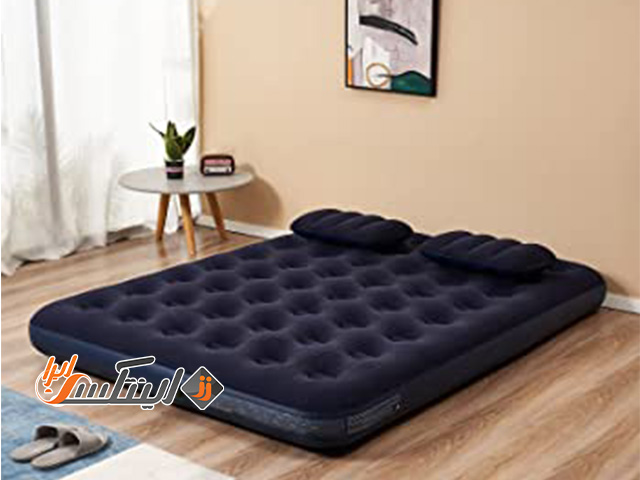 تشک بادی دو نفره با بالش