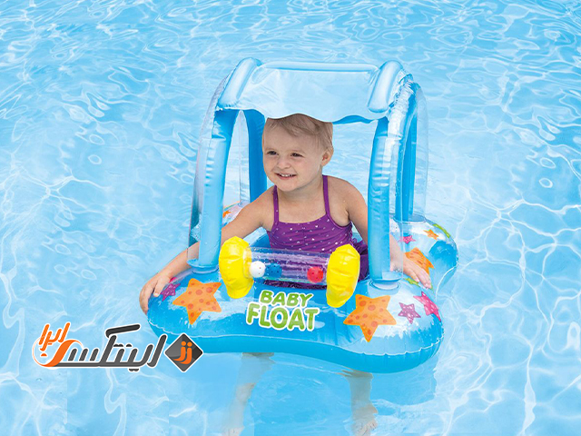 شناور بادی کودک سایبان دار