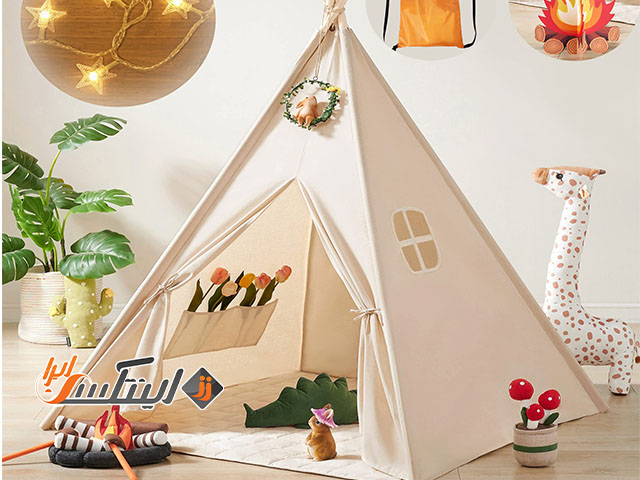 چادر بازی کودک کوچک