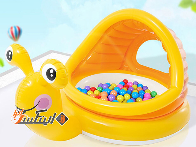 استخر بادی اینتکس طرح حلزون