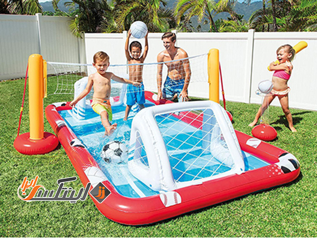 معرفی استخر بادی ورزشی دروازه دار اینتکس intex 57147