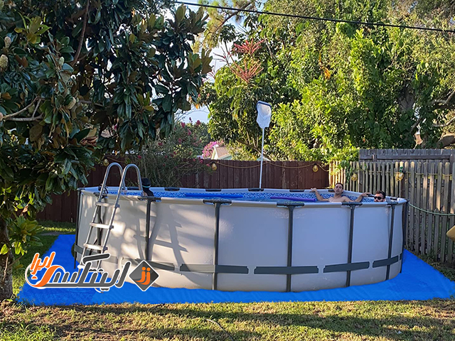 مراحل آماده سازی استخر پیش ساخته