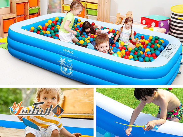 معرفی 5 طرح پر فروش استخر بادی کودک
