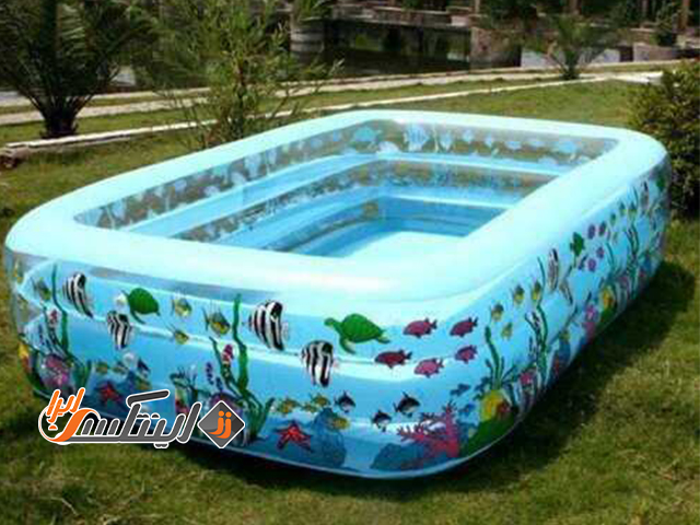 نحوه استفاده از استخر بادی بزرگ