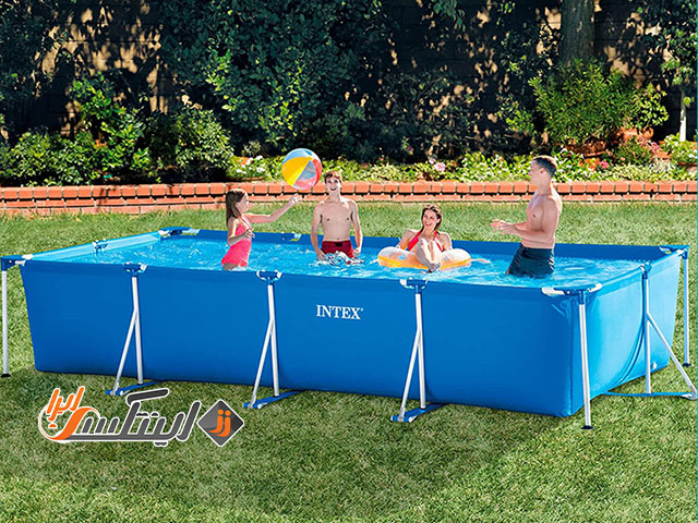 استخر پیش ساخته خانوادگی در فضای باز