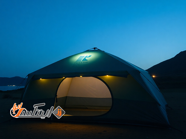 قیمت چادر مسافرتی فنری چهار نفره