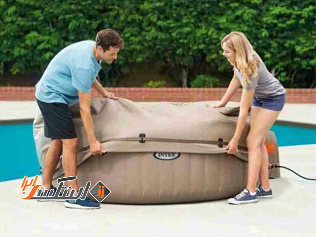 نحوه استفاده از جکوزی بادی