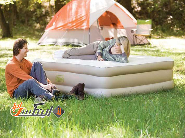 تخت بادی در فضای باز