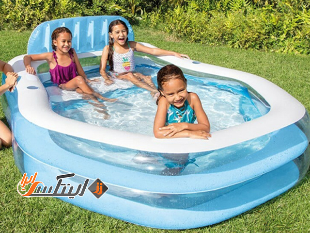 معرفی استخر بادی سایبان دار خانوادگی اینتکس