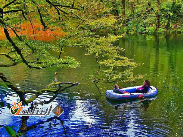 دریاچه های مناسب برای استفاده از قایق بادی در پاییز