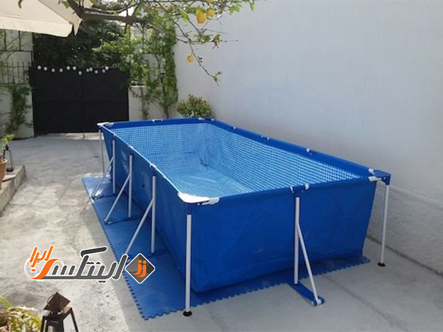 استخر پیش ساخته کم عمق