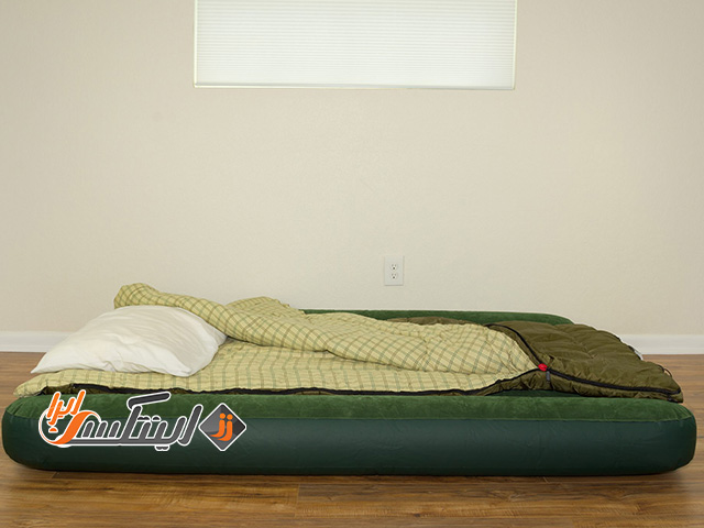 روش استفاده از تشک بادی