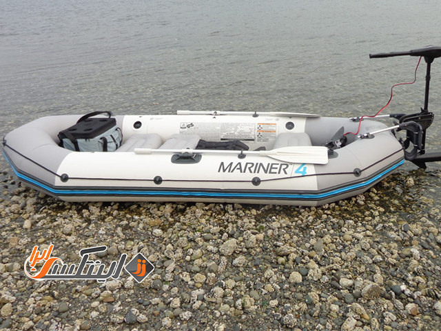 روش استفاده از قایق بادی موتوری