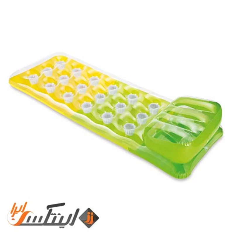 تشک بادی روی آب با بالش بادی intex 58890