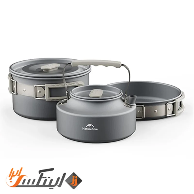 ست قابلمه و ماهیتابه سه تکه Naturehike