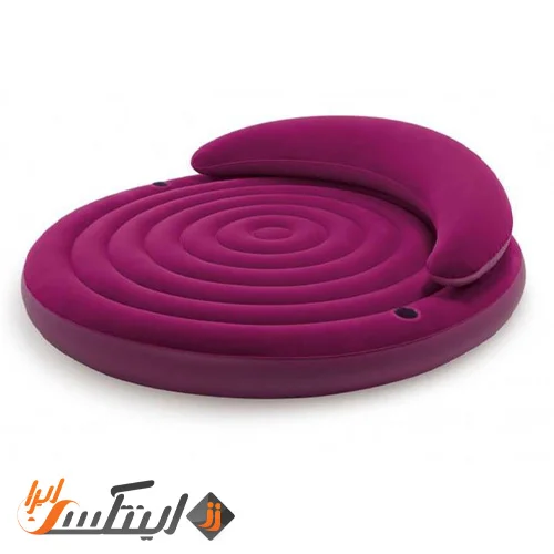 تشک بادی دو نفره گرد اینتکس intex 68881