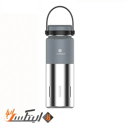 فلاسک دوجداره سانتکو 500 میلی لیتر KOYA SS طوسی