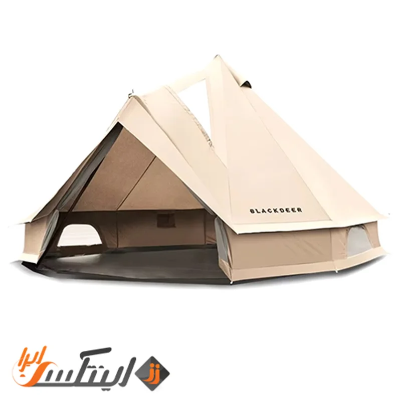 چادر مسافرتی کمپینگ حرفه ای 3 متری Black Deer کرم